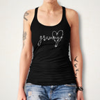 Grammy Heart Rhinestone Shirt: Cute Grandma Bling Tee