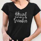 Blessed Grandma Rhinestone Shirt: Cute Grandma Sweatshirt