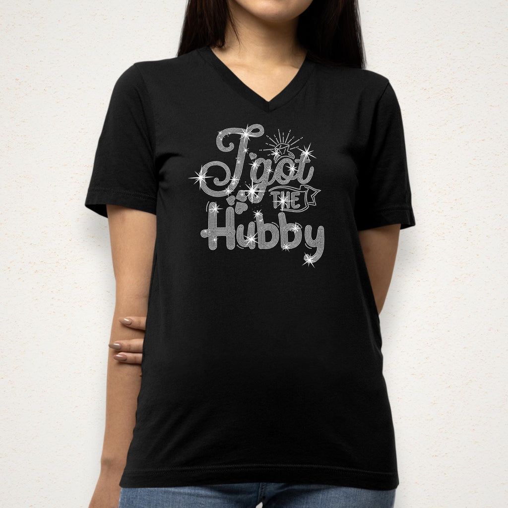 I Got the Hubby Rhinestone Shirt: Trendy Wedding Tee