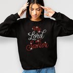 My Lord and Savior Rhinestone Shirt: Christian Faith Sparkle Tee