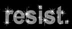 Resist Rhinestone Shirt: Sparkle Political Protest Tee & Sweatshirt