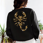 Scorpion Rhinestone Shirt: Zodiac Bling T-Shirt & Sweatshirt