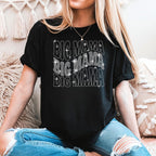 Big Mama Rhinestone T-Shirt: Mom Birthday Bling Apparel