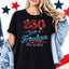 250 Years of Freedom Rhinestone Shirt: 1776 2026 Patriotic Sparkle Tee
