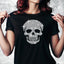 Rhinestone Skull Shirt: Gothic Bling Tee & Sweatshirt