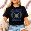 Los Angeles Game Day Rhinestone Shirt: Baseball Mom Sparkle Apparel