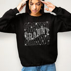 Granny Rhinestone T-Shirt: Sparkling Grandma Era Tee
