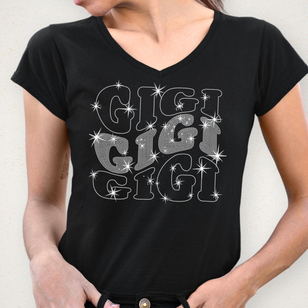 Gigi Rhinestone Shirt: Sparkly Birthday & Mother's Day Gift