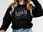 Lulu Rhinestone Sweatshirt, Unique Design Tee-Shirt For Best Grandma, Birthday or Mothers Day Gift Ideas, Women's Matching Shirt