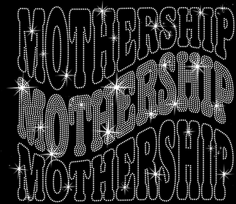 Mothership Rhinestone Shirt: Mother's Day Birthday Sweatshirt