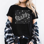 Granny Rhinestone T-Shirt: Sparkling Grandma Era Tee