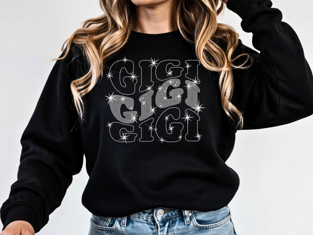 Gigi Rhinestone Shirt: Sparkly Birthday & Mother's Day Gift