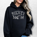 Hockey Mom Rhinestone Shirt: In My Hockey Mom Era Tee & Long Sleeve
