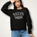 Soccer Mom Rhinestone Shirt: Sparkle Sports Parent Tee