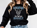 Vancouver Hockey Rhinestone Shirt: Sparkling Hockey Tournament Tee