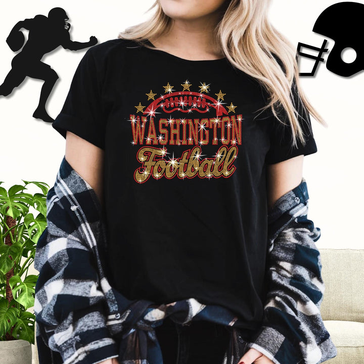Washington Rhinestone Football Apparel