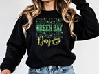Green Bay Rhinestone Game Day T-Shirt: Sportwear Tailgate Trend Tee