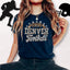 Denver Football Rhinestone Shirt: Sparkly Game Day Stadium Outfit