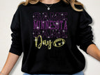 Minnesota Game Day Shirt: Retro Football Sparkle Apparel