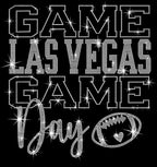 Las Vegas Game Day Shirt: Bling Football Women's Tee & Sweatshirt