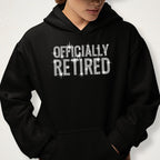 Officially Retired Rhinestone T-Shirt: Sparkly Retirement Gift for Women