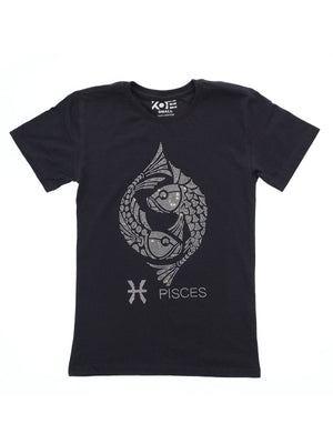 Pisces Shirt, Zodiac Shirt, Pisces Rhinestone Gift, Zodia Pisces Tee, Horoscope Shirt, Birthday Gift Shirt, Bling Bling T-shirt