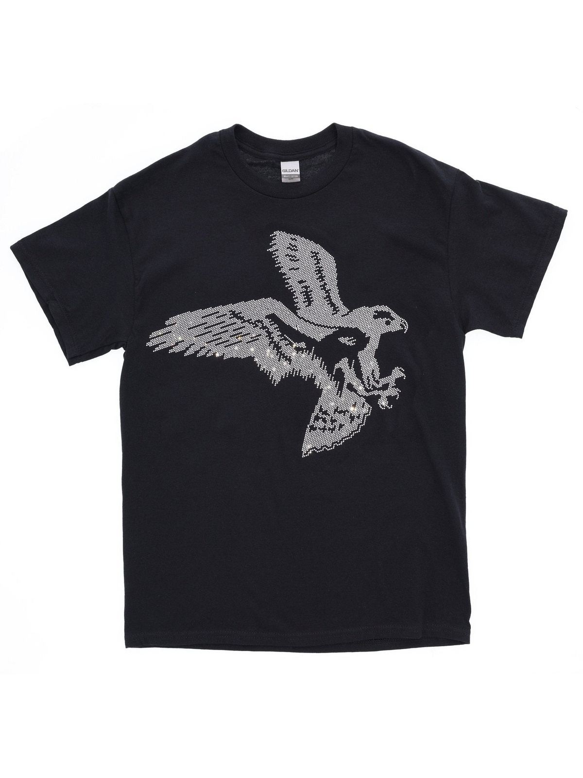 Eagle Shirt, Eagle Rhinestone T-shirt, Eagle Lover Tee, Eagle Gift, USA Eagle Shirt, America Flag Shirt, Patriotic Shirt, 4th of July Shirt