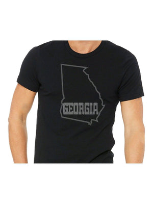 Georgia Rhinestone Shirt, Georgia Apparel, Georgia College Sweatshirt, Georgia Game Day Shirt, Georgia Gifts, Peach State Tee, Georgia fan