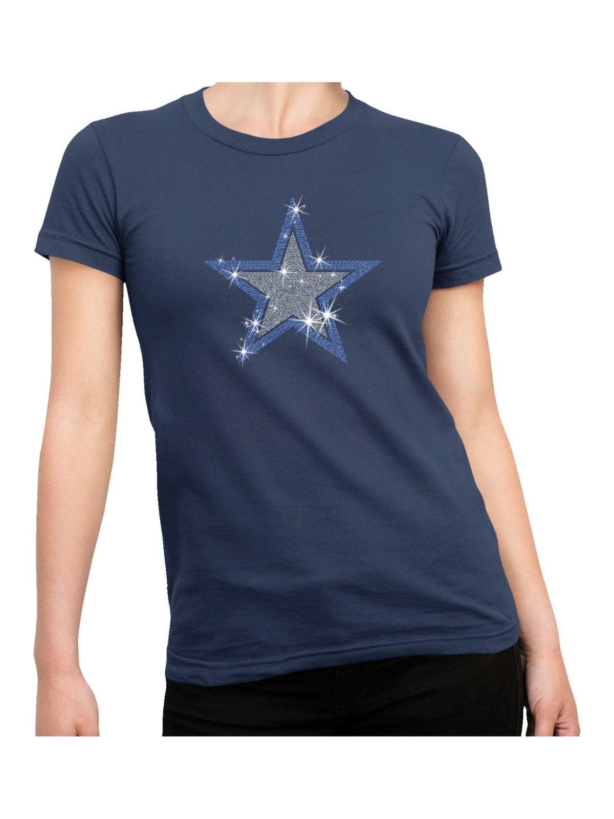 Cowboys Rhinestone Star shirt, Cowboys Star Shirt, Dallas Shirt, Love Star Shirt, Football Team Shirt