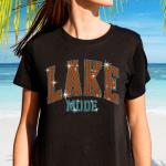 Lake Mode Rhinestone T-Shirt, Matching Family Vacation Top, Nature Lover Shirt, Camper Tee-Shirt, Summer Vibes Shirt, Gift for Travel Lover