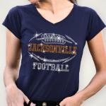 Jacksonville Rhinestone T-Shirt, Sparkling Football Fan Glittering Game Shirt, Sunday Team Sports Tee, Trendy Game Day Fashion Shirt