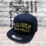 Los Angeles Football Rhinestone Cap, Sports Team Game Day Headwear Gift for Mom Dad Coach, Matching Outdoor Cap, Tailgating Sportswear