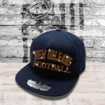 New Orleans Football Rhinestone Snapback Cap, Game Day Headwear for Sport Lovers, New Adult Adjustable Hat, Unisex Tailgating Gift Cap