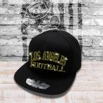 Los Angeles Football Rhinestone Cap, Sports Team Game Day Headwear Gift for Mom Dad Coach, Matching Outdoor Cap, Tailgating Sportswear