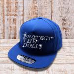 Protect The Dolls Rhinestone Snapback Cap, Gender Equality Hat, Feminist Hat, Human Rights & Social Justice Hat, Gift For Activist Women