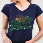 Gulf Of Mexico Always and Forever Rhinestone T-Shirt, Mexico Vacation Tee-Shirt, Mexico Lover Gift, Mexican Beach Shirt for Men or Women
