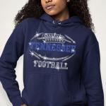 Tennessee Rhinestone T-Shirt, Glittering Football Women and Men Fans Tee-Shirt, Eye-Catching Bling Team Tee, Shinny Football Team Shirt