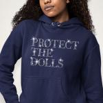 Protect The Dolls Rhinestone T-Shirt, Feminism Equality Shirt, Social Justice Tee, Activist Resist & Protest Apparel, Stylish Unisex Wear