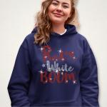 American Girl Rhinestone T-Shirt with Handwriting Design, Women's Favorite Memorial Day Tee, Independence Day Patriotic Gift for Her