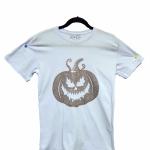 Scary Evil Pumpkin Halloween Rhinestone T-Shirt, Creepy Trick or Treat Sweatshirt, Spooky Season Horror Tee-Shirt Gift for Her or Him
