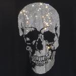 Skull Shirt, Skull Rhinestone Tee,  Rhinestone T-Shirt, Bling Bling Tee, Short Sleeve Shirt, Halloween Shirt, graphic tee, comfortable fit