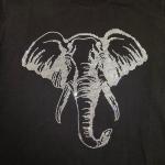 Elephant Rhinestone Bling T-Shirt, Wildlife Lovers Shirt, Safari Animals Tee, Nature Wildlife Adventure Apparel, Gift for Best friend