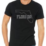 Florida Adventure T-Shirt, Florida Sweatshirt, Florida Beaches, Rhinestone Tee, Miami Shirt, Bling Bling Tee-Shirt