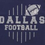 Dallas Rhinestone T-Shirt, Football Fans Shirt,  Women Bling Shirt, Game Day Gift, Sunday Game Day Tee Shirt