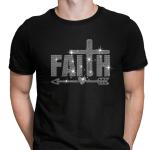 Faith Shirt, Faith Cross Rhinestone T-Shirt, Christian Gift, Faith Gift, Christian Shirt, Love and Grace Shirt, Faith Cross, Faith Arrow