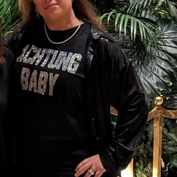 Personalized Rhinestone Shirts, Custom Rhinestone Designs, Bling Bling T-Shirt, Personalized Sparkle Shirt, Sparkling Custom Tees