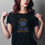 Chicago Basketball Team Rhinestone T-Shirt, Bulls Basketball Tshirt, Ultimate Bulls Fan Dazzling Rhinestone Shirt, Chicago Bulls