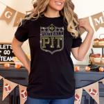 Pittsburgh Rhinestone T-Shirt, Football Tailgate Party Sweatshirt, Sunday Day Game Shirt, Football Team Hoodie, Steelers Fan Gift