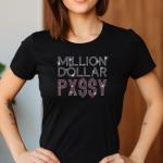 Million Dollar Pxssy Rhinestone T-Shirt, Music Loversj Fans Tee, Hip Hop Shirt, Concert Apparel, Ask Lil Wayne Shirt, Hip-hop Tee-Shirt