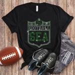 Seattle Rhinestone T-Shirt, Stylish Football Team Shirt for Game Day, Cheer with Volunteer Spirit, Show Your Seattle  Pride, Gift for Her